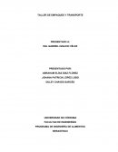 TALLER DE EMPAQUES Y TRANSPORTE