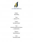 Informe de Instalación de servidores