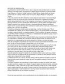 Ejemplo de reporte de planeacion