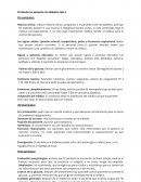 Protocolo en paciente con diabetes tipo 1