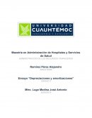 Depreciación contable, activos tangibles e intangibles