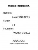 TECNOLOGIA E INFORMATICA