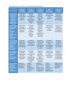 Evaluación por rubrica. Instalaciones eléctricas