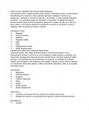 PRACTICA DE LABORATORIO REACCIONES QUIMICAS