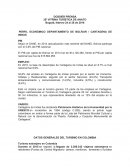 PERFIL ECONÓMICO DEPARTAMENTO DE BOLÍVAR / CARTAGENA DE INDIAS