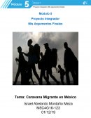 Caravana Migrante en México