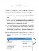 Evidencia Foro: “La distribución y la estrategia empresarial en ventas”