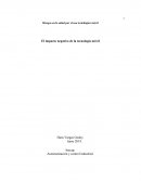 El impacto negativo de la tecnología móvil