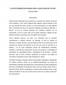 Los siete saberes necesarios para la educación del futuro