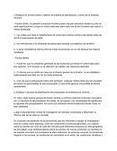 Taller de control de gestion empresa Vershire