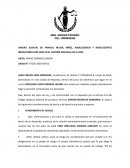 MODELO DE CONTESTACION DE ALIMENTOS