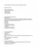 Cálculo de Dotación Diaria (Ejemplo) - Instalaciones Sanitarias