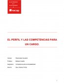 EL PERFIL Y LAS COMPETENCIAS PARA UN CARGO