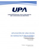 Descripción de la trayectoria y pasos de un robot FANUC para una celda de manufactura flexible
