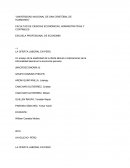 LA OFERTA LABORAL EN PERÚ