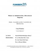 PLANIFICACIÓN Y GESTIÓN DE PROYECTOS