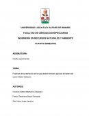 Prácticas de conservación de la capa arable del suelo agrícola de ladera del sector Abdón Calderón