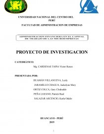 ANALISIS E INTERPRETACIÓN ESTADISTICA DE LOS RESULTADOS OBTENIDOS. Página 1