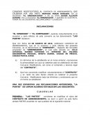 CONVENIO MODIFICATORIO AL CONTRATO DE ARRENDAMIENTO