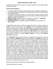 BASES PARA MANUAL WORD - EXCEL. Página 1