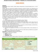 RESUMEN HISTORIA CONTEMPORÁNEA Y MODERNA DE LA EDUCACIÓN EUROPEA