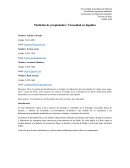 Medición de propiedades: Viscosidad en líquidos