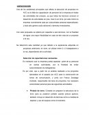 Informe de parametros de vulco