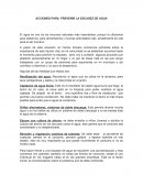 Estrategias para prevenir la escasez de agua