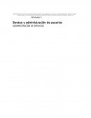 BOOTEO Y ADMINISTRACIÓN DE USUARIOS