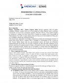 Análisis Literario EL TUNEL