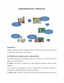 Emprendedurismo y Planeación