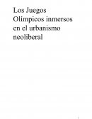 Los juegos olímpicos inmersos en el neoliberalismo