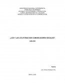 ¿Los y las locutoras son comunicadores sociales?