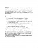 Diferencia entre ley 73 y 97