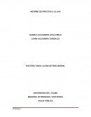 INFORME DE PRÁCTICA A LA CPA MEDICINA VETERINARIA Y ZOOTECNIA