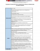 ESQUEMA DE PLANIFICACIÓN PARA LA GRABACIÓN DEL ANÁLISIS E INTERPRETACIÓN DE POEMAS HUMANOS