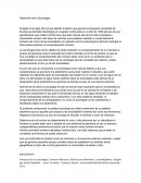 Desarrollo de la Sociología
