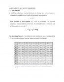 Relacion pesos y voumenes