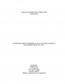 ESTRATEGIA PARA EL DESARROLLO DE LA LECTOESCRITURA DE LAS PALABRAS MAR, PEZ y SOL