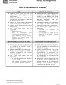 Roles de los miembros de un equipo