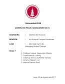 Gestión de alcance CASO: A&D High Tech