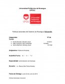 Políticas sectoriales del Gobierno de Nicaragua: Educación