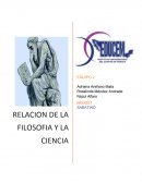 Relacion de la ciencia con la filosofia