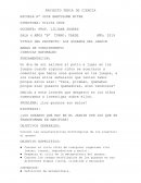 Planeacion didactica. PROYECTO: LOS GUSANOS DEL JARDIN