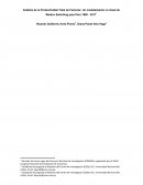 Análisis de la Productividad Total de Factores: Un modelamiento no lineal de Markov Switching para Perú 1980 - 2017