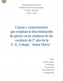 Discriminación de Género