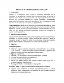 PROYECTO DE TURISMO EDUCATIVO “EDUCATUR”