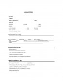 ANAMNESIS . HISTORIA CLINICA ACTUAL