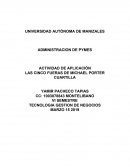 LAS CINCO FUERZAS DE MICHAEL PORTER