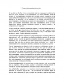 Ensayo siete pecados del servicio